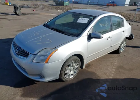 2010 Nissan Sentra 2.0S из США, поврежденный, VIN 3N1AB6AP4AL637610